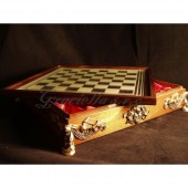 Chess box - Art Nouveau
