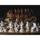 Šachy - Střední Maxi (cín/měď)