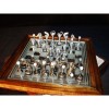 Šachy - Moderní malé (patina)