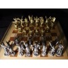 Šachy - dračí (zlacené)