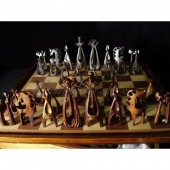 Šachy - Moderní (patina)